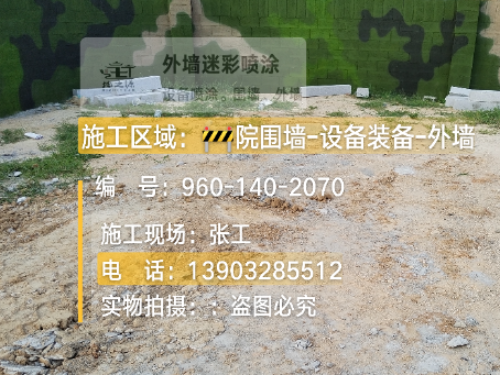 陵水迷彩漆喷涂方法（通用 + 数码专项